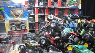 Over 150 Monster Jam Trucks! My 2014 Convention Nationals Pickups