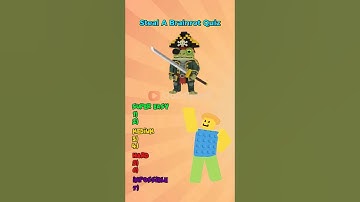 Can You Guess the Brainrot Rarities in Steal A Brainrot?🧠🤔| Roblox Steal A Brainrot Quiz