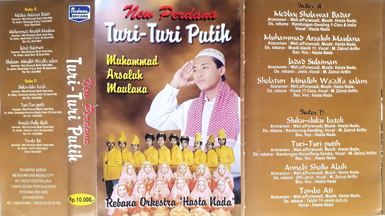Medley Sholawat Badar & Muhammad Arsaluh Maulana - M Zainul Arifin Hastanada Side A