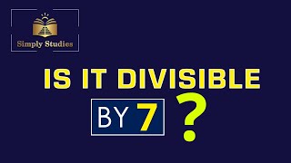 Is it divisible by 7?