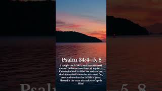 Psalm 34:4–5, 8 #jesuslovesyou #christianmusic #faith