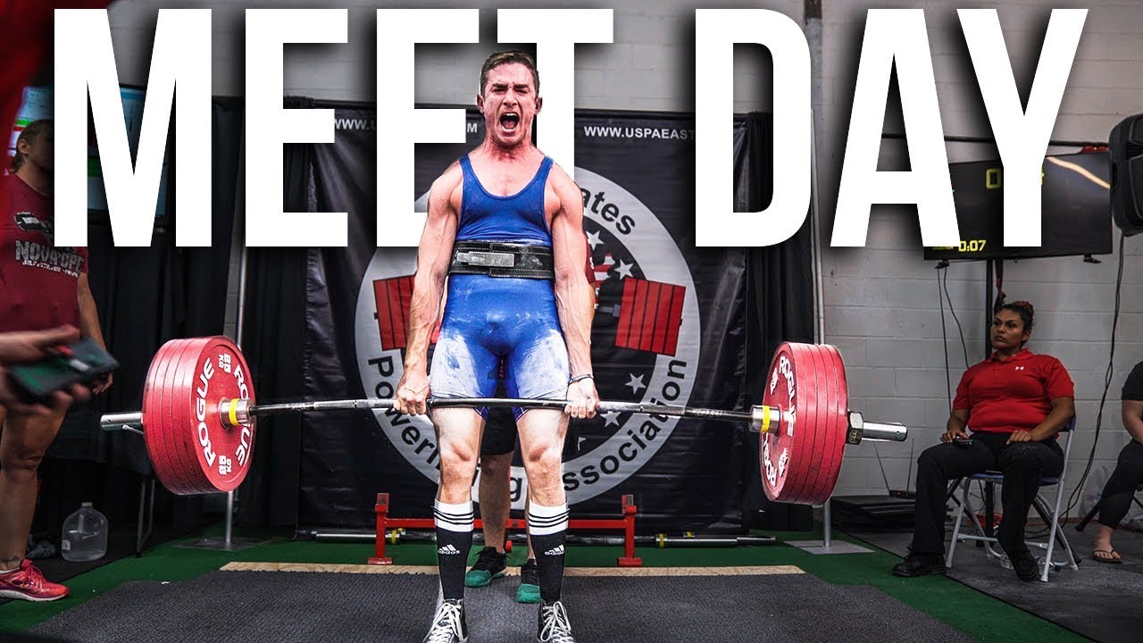 my powerlifting competition youtube