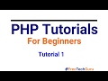 PHP tutorial in Hindi part - 1 - Introduction of PHP | PHP Tutorial for beginners