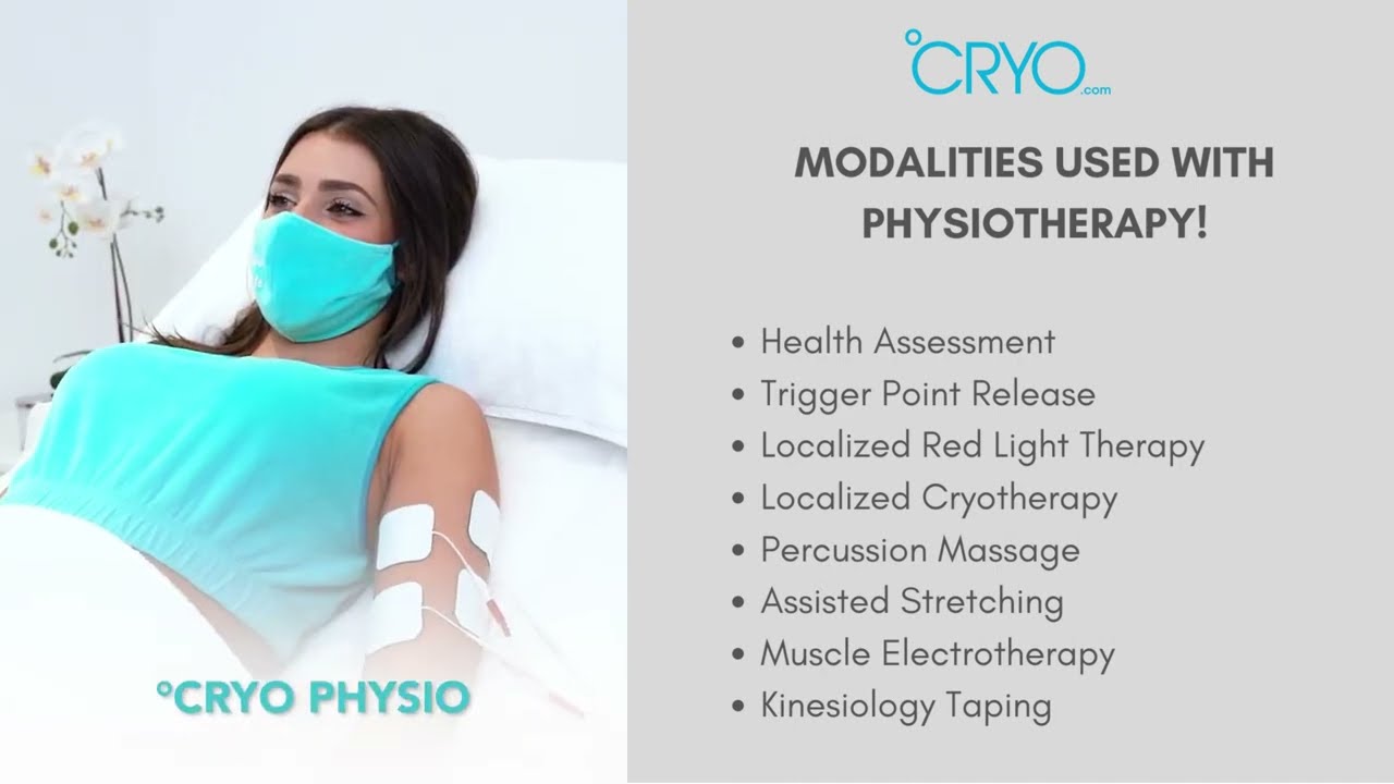 Recover Faster With °CRYO Physiotherapy