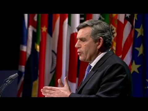 Press Conference: Gordon Brown pt1