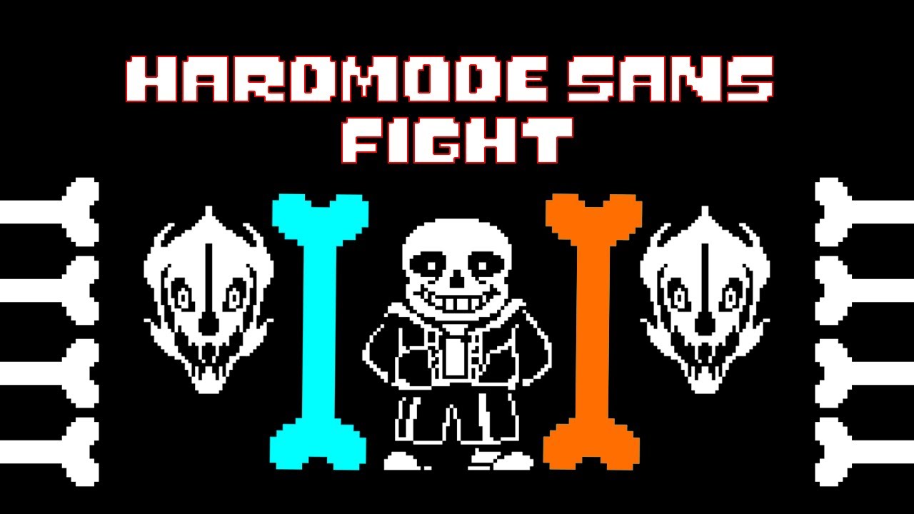 Hard Mode Sans】战斗第一、二阶段FDY重制版通过! ! !