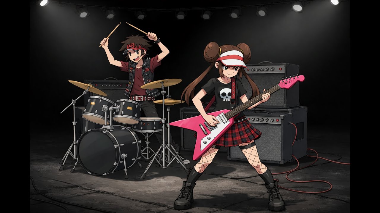 This Pokémon Black & White Rock Cover Slaps