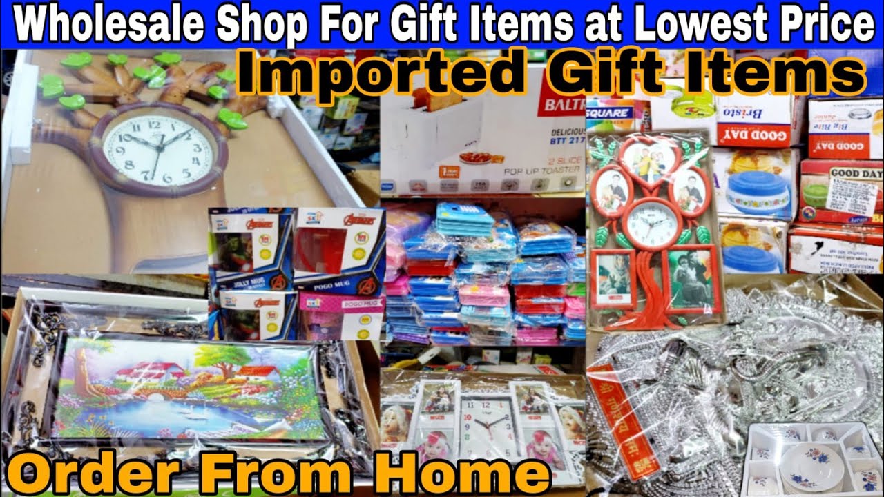 Cheapest Gift items Wholesale Market in kolkata Household, Crockery