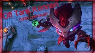 Off Tank Kennen with colossus | Ranked | kennen with colossus works ?!?! screenshot 2