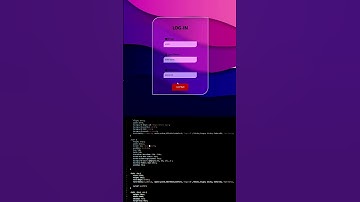 Login form simple design only html css #shorts #coding #design
