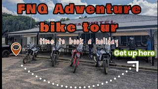 Adventure bike tour Far North Queensland