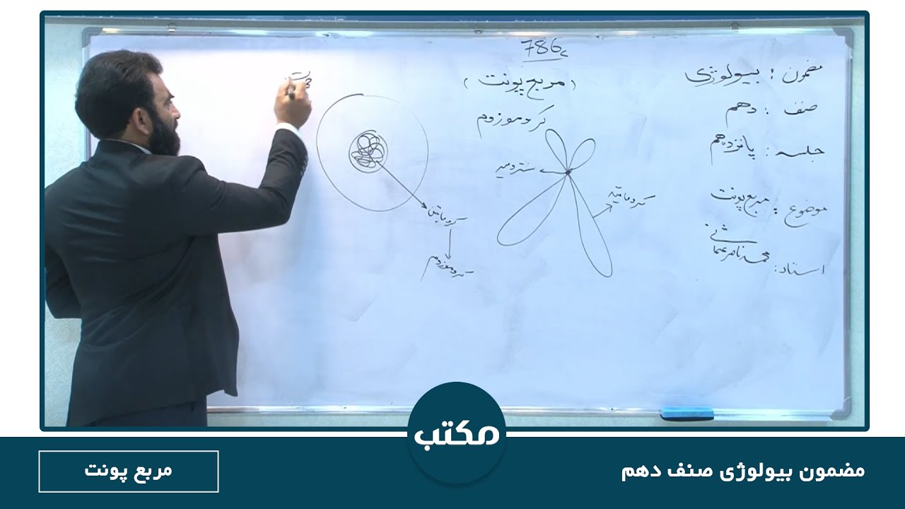مکتب | بیولوژی صنف دهم - قسمت 15 | مربع پونت | School - 10th grade Biology