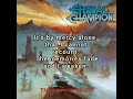 Eternal Champion - Invoker Lyrics