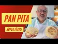 Cómo Hacer Pan Pita CASERO | Pan Árabe Receta RÁPIDA Y ORIGINAL para Shawarma | LA MEJOR RECETA ✔✔✔