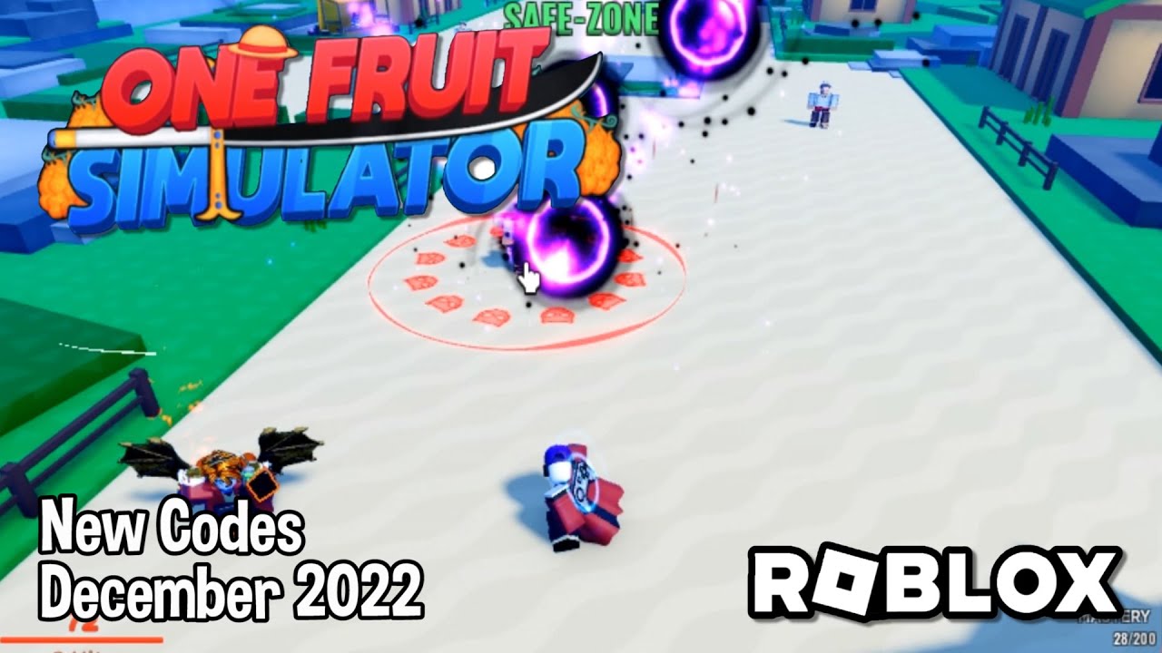 Roblox One Fruit Simulator New Codes December 2022 