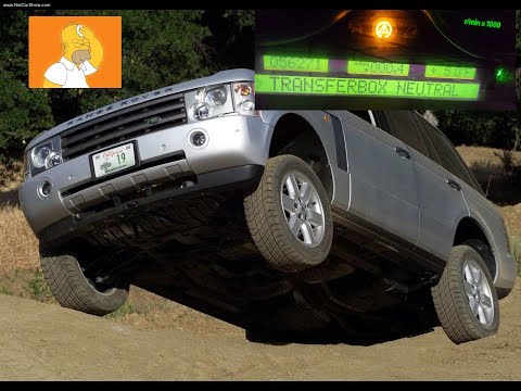 Range Rover Transfer Box Neutral message fix