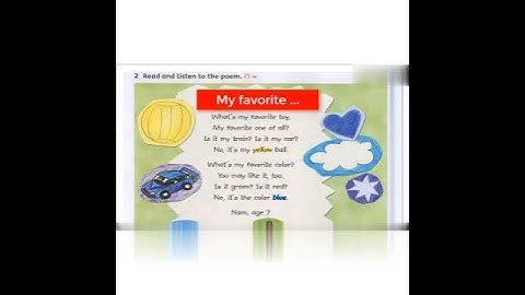 Tiếng Anh lớp 3 unit 2