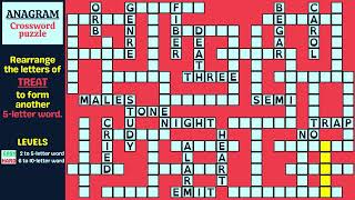 Solve 50 Anagram Words to Complete the Crossword Puzzle screenshot 5