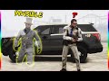 INVISIBLE MAN TERRIFIES COPS IN GTA 5 ROLEPLAY
