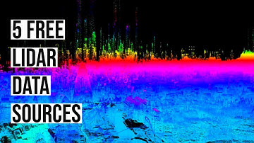What are the Five Free Sources of LiDAR Data?