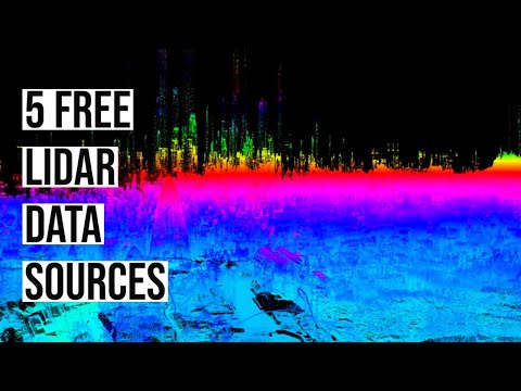 What are the Five Free Sources of LiDAR Data?