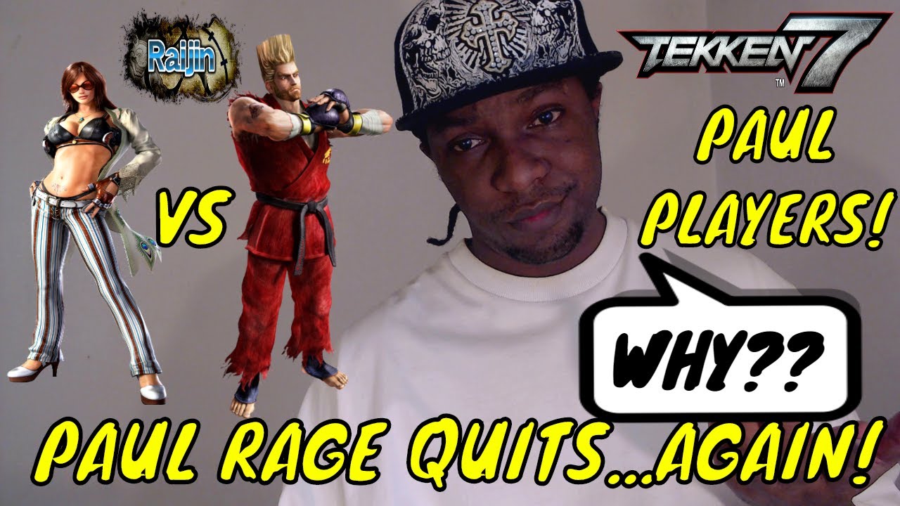 PAUL RAGE QUITS..AGAIN! (Tekken 7 Season 3)- Katarina Matches