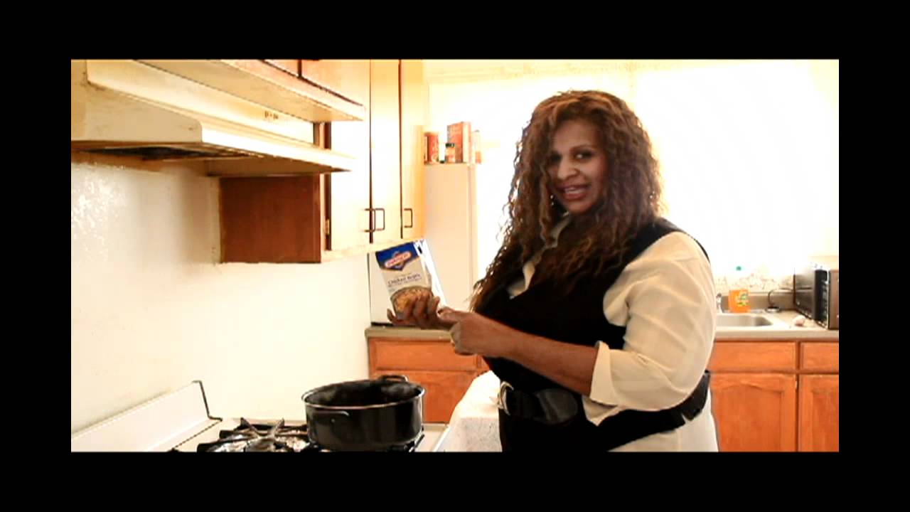 Santa Rita Rice Cooking With Aunt Rita - Rice & Beans - YouTube