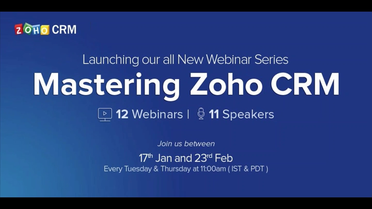 Customizing Zoho CRM for your business. - YouTube