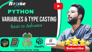 Python Variables and Type Casting (in Hindi) | Beginner Friendly Tutorial