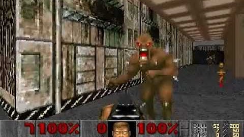 Doom Press Release Beta - Demo Map 3 (beta E2M2)