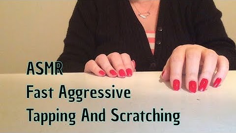 ASMR Fast Aggressive Tapping And Scratching (No Talking After Intro)