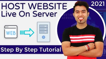 🔴 Connect Domain with Hosting & Upload Your Website to Live Server using hPanel in Hindi