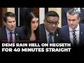 Hegseth Goes Into Meltdown Mode As Democrats Ambush Him One After The Other | US News