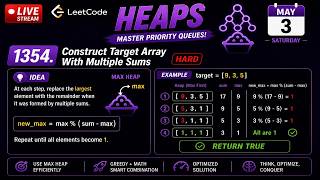LeetCode 1354 HEAPS Hard  May 3