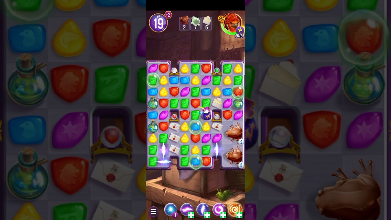 Harry Potter: Puzzles & Spells level 1246 no boosters
