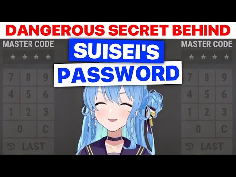 The Dangerous Secret Behind Suisei's Password (Hoshimachi Suisei / Hololive) [Eng Sub]