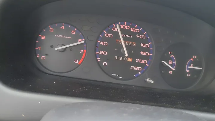 Honda Civic EJ9 with D16Z6 intake Acceleration Sound