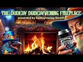 The dudesy dudesyvening fireplace with jingle