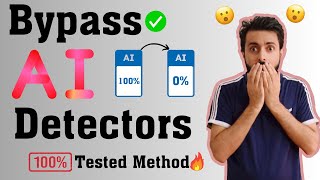 101% tested method to Bypass AI detectors || Plagiarism free writing using ChatGPT | No ai detection