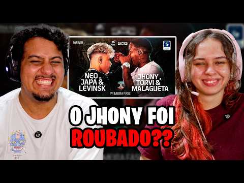 THAI E MONK REAGE: NEO, JAPA E LEVINSK X JHONY, TORVI E MALAGUETA | Primeira fase | BDA 10 ANOS