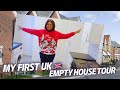 My first uk   house  empty house tour   moving into our new uk  house