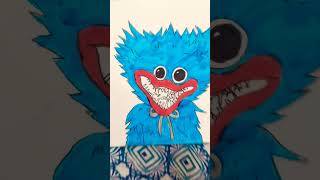 poppy playtime drawing series -1 huggy wuggy#poppyplaytime