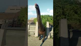 Titanosaurus VS Mamenchisaurus  #dinosaur #dinosaurs #jurassicpark #jurassicworld #jwe2 #dino