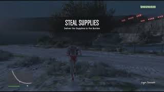 Grand Theft Auto V_ doing my bunker resupply mission van solo