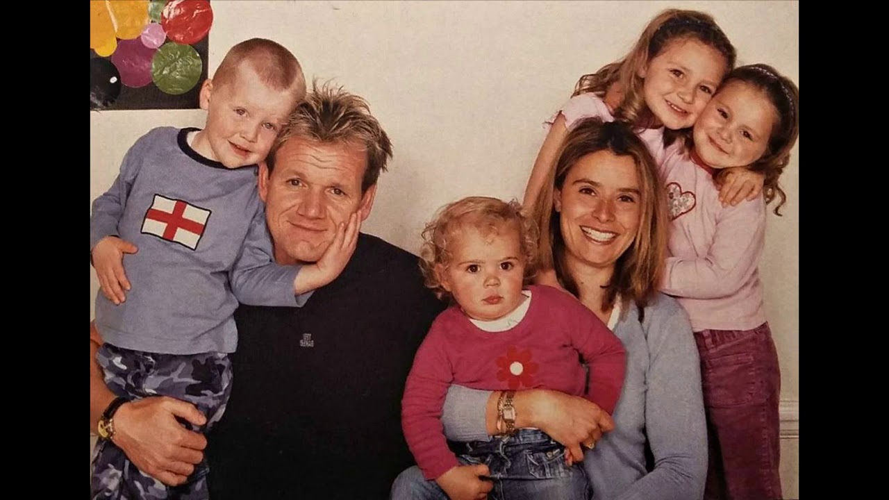 Gordon Ramsay And His Wife Tana Ramsay And Children YouTube