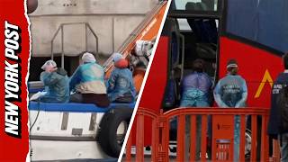 US Citizens Spotted Disembarking Hantavirus-Hit Cruise
