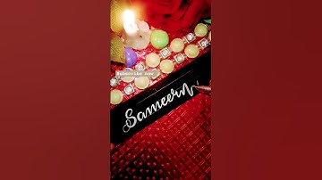 Sameer नाम का वीडियो stylesname ❣️#artvideo  #youtubeshorts #artistvideo #stylesname #trending