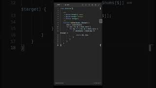Leet Code Question 1 - Two Sum #shorts
