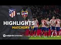 Highlights Atletico Madrid vs Levante UD (2-1)