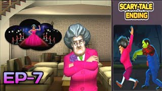 The Scary Teacher 3D || New Special chapter- "SCARY TALE ENDING" Level-7  New Update (Android,iOS).